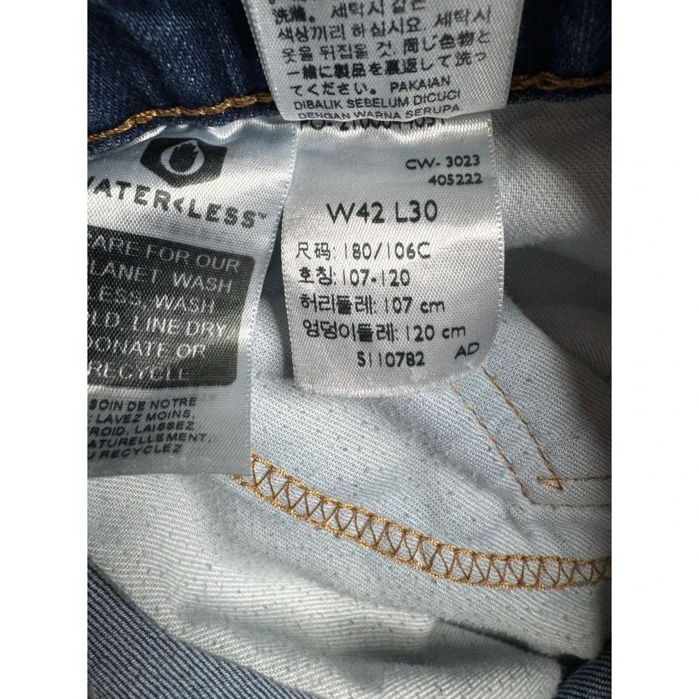 Levi's 541 Athletic Taper Mens Jeans 42x30 Medium Wash‎ Blue Denim 18181-0222